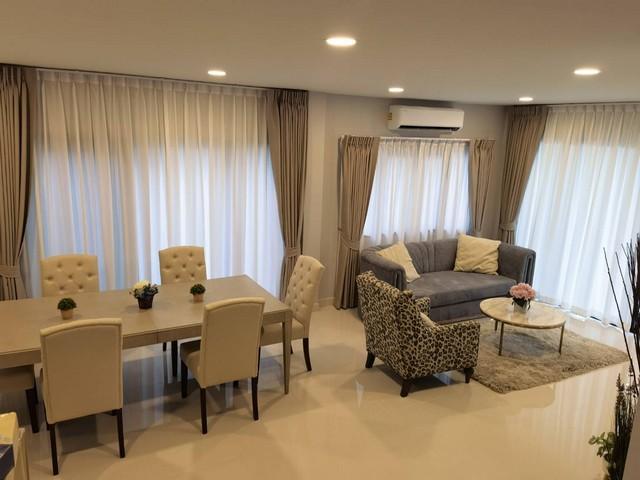 For RentHouseLadkrabang, Suwannaphum Airport : House for rent, 2 floors, 4 bedrooms, Bangna area. New house, never lived in, ready to move in, Centro Bangna, Centro Bangna.