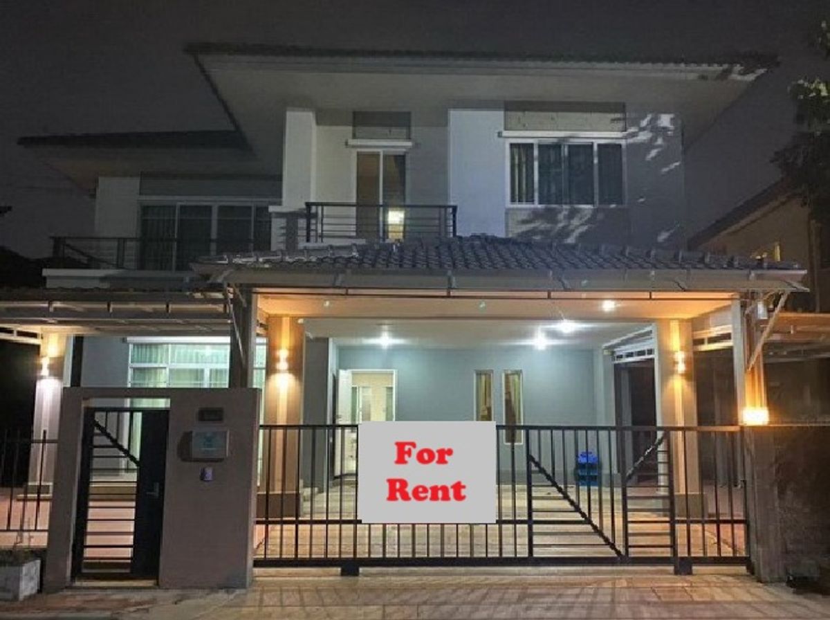 ให้เช่าบ้านปทุมธานี รังสิต ธรรมศาสตร์ : For Rent ให้เช่าบ้านเดี่ยว 2 ชั้น หมู่บ้านเดอะแพลนท์ แจ้งวัฒนะTHE PLANT CHAENGWATTANA / ซอยแจ้งวัฒนะ ปากเกร็ด 39 / ใกล้ Impact เมืองทอง / บ้านสวยมาก เฟอร์นิเจอร์ครบ แอร์ 4 เครื่อง อยู่อาศัย เลี้ยงสัตว์เล็กได้