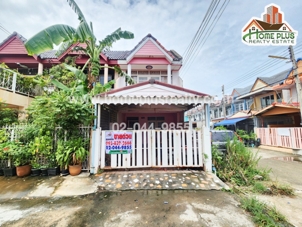 For SaleTownhouseCha-am Phetchaburi : 2-story townhouse, Soi Cha-am 31 (Nong Chae), Phetchaburi. Corner house next to Cha-am beach