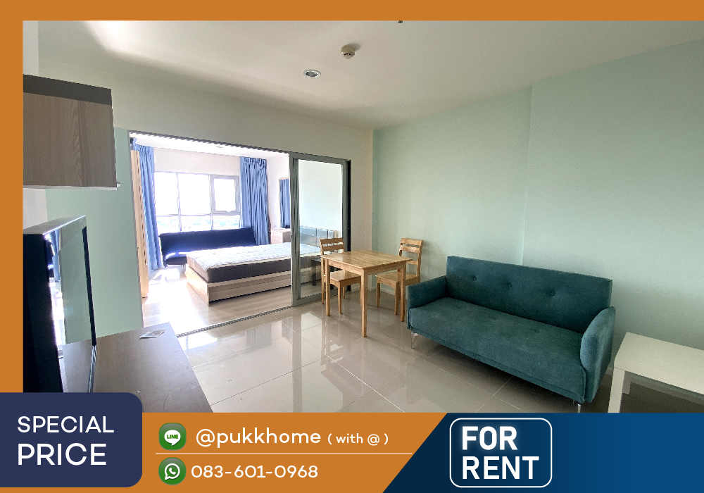 ให้เช่าคอนโดอ่อนนุช อุดมสุข : Aspire sukhumvit 48 ✨1 Bedroom 38 sq.m. Highfloor📞 Line:@pukkhome (with @ )