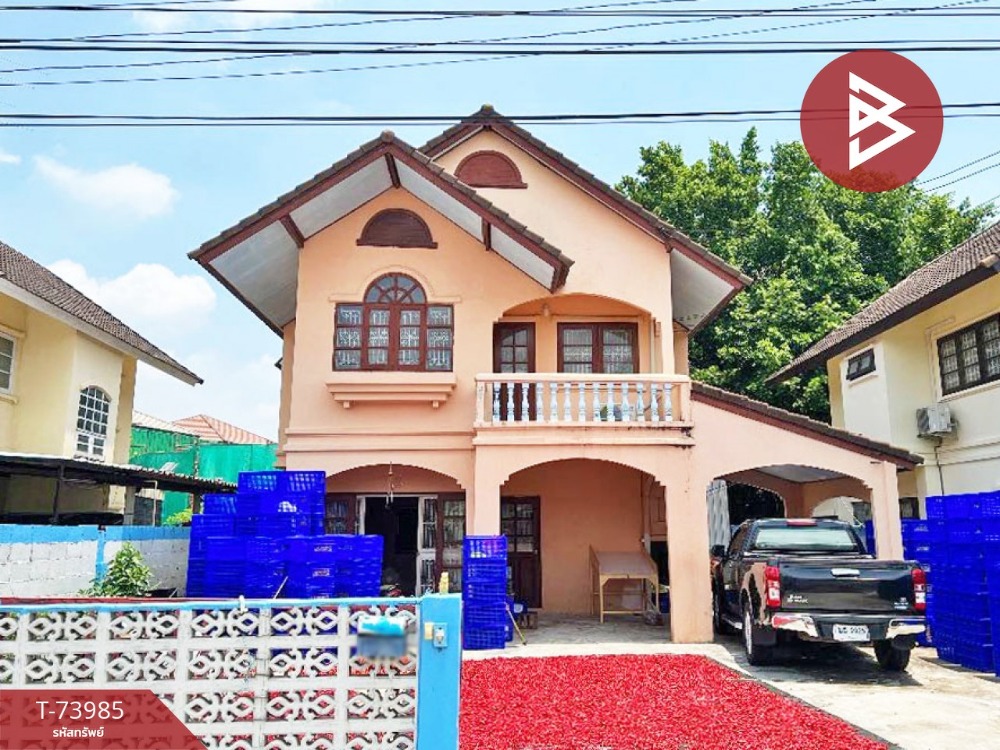 For SaleHousePathum Thani,Rangsit, Thammasat : Urgent sale single house Thararin Village, Pathum Thani