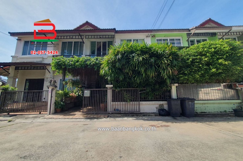 For SaleTownhouseMin Buri, Romklao : Townhouse, Dala Village, area 21 sq m., Pracharuamjai Road, Min Buri District