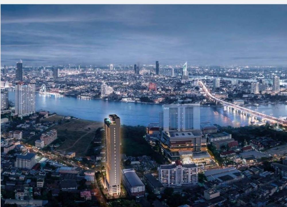 For SaleCondoWongwianyai, Charoennakor : New condo along the Chao Phraya River. New condo completed in March 2024. 2 Bed room that is truly 2 Bed. Special condo along NA REVA Chao Phraya River. Opening a new 2 Bed room that is like no other. 2 Bed that is exactly 2 Bed. Really because 1. 2 bedro