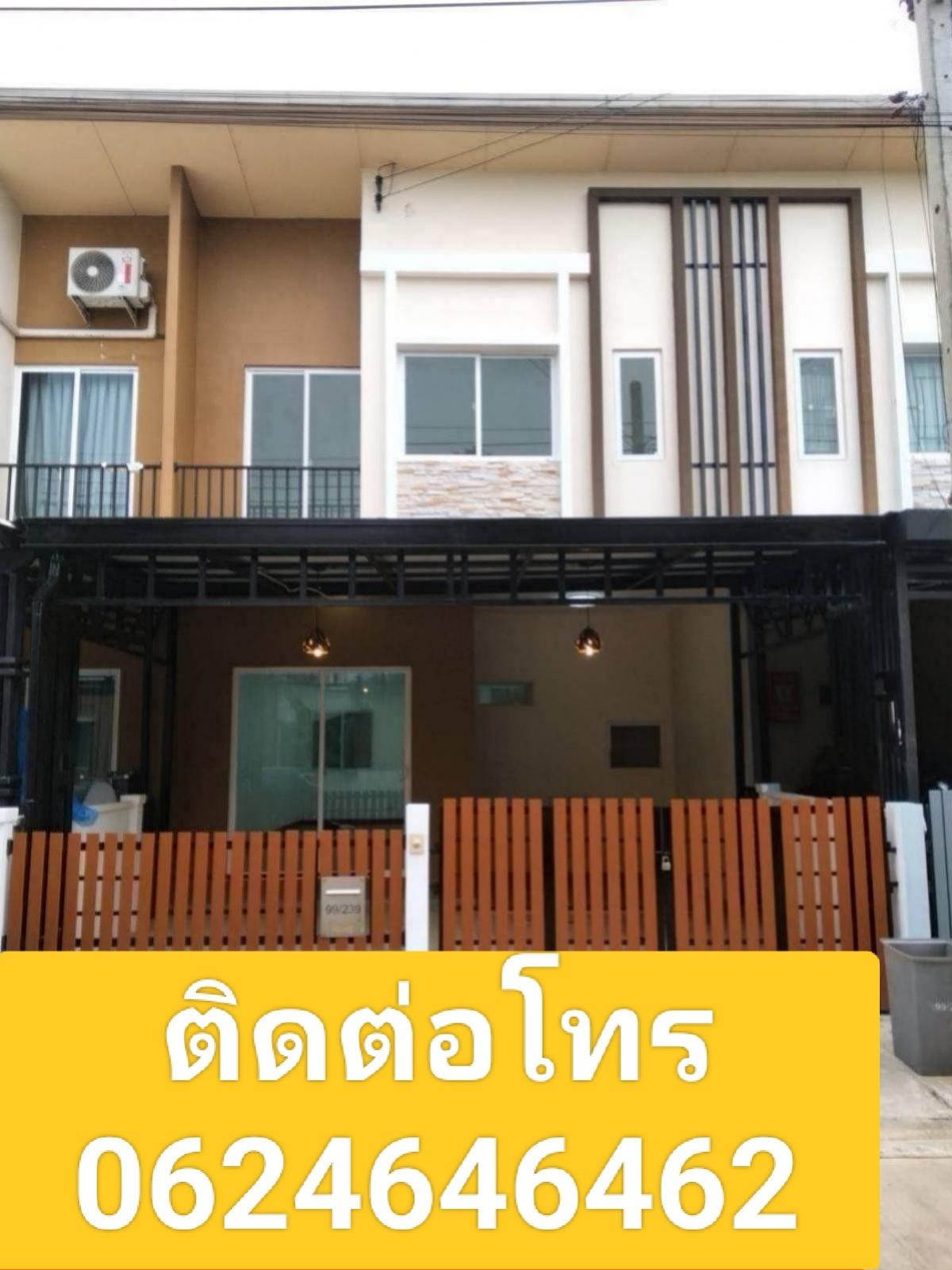 For SaleTownhouseRathburana, Suksawat : Good location!! Near the Purple Line (Bang Pakok Station)