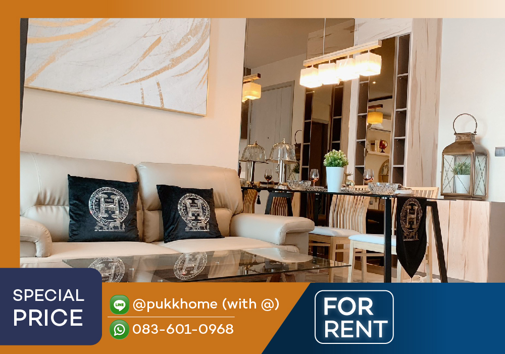 ให้เช่าคอนโดสุขุมวิท อโศก ทองหล่อ : 📣For Rent Rhythm Eakkamai . 1 Bedroom Fully Furnished 📞 Line : @pukkhome (with @)