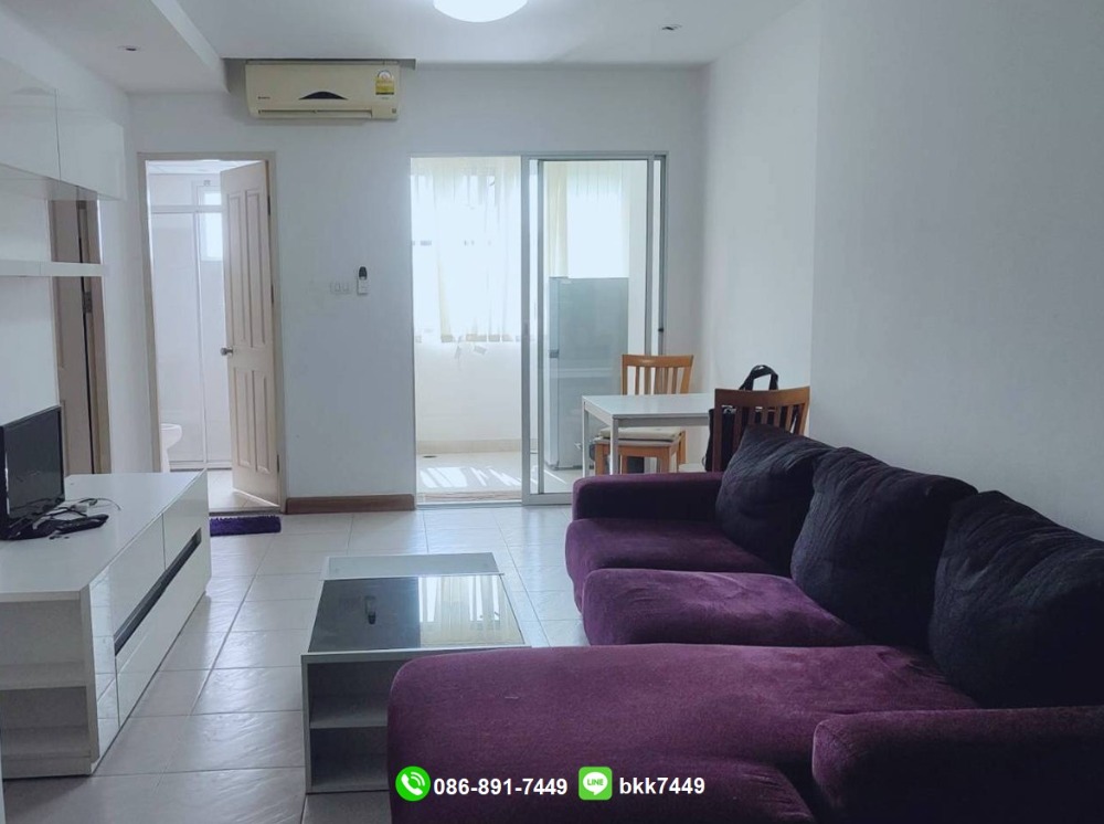 For SaleCondoKasetsart, Ratchayothin : Condo for sale, Supalai Park Kaset, near Kasetsart University, 52 sq m, large room, very convenient to travel, ready to move in.