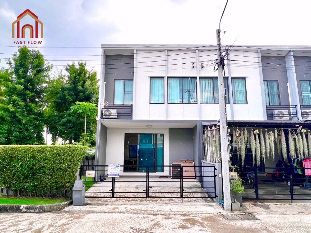 For SaleTownhouseRama5, Ratchapruek, Bangkruai : Townhouse for sale, corner unit, beginning of the project, Pleno Ratchapruek Village, Soi Bang Krang, Pleno Ratchapruek.