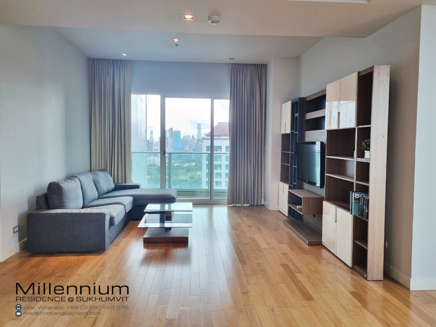 For SaleCondoSukhumvit, Asoke, Thonglor : Millennium residence condominium located in Sukhumvit Soi 20 and easily accessible to and from nearby Sukhumvit Soi 16, this superior residential complex offers the utmost convenience inaccessibility and transportation w