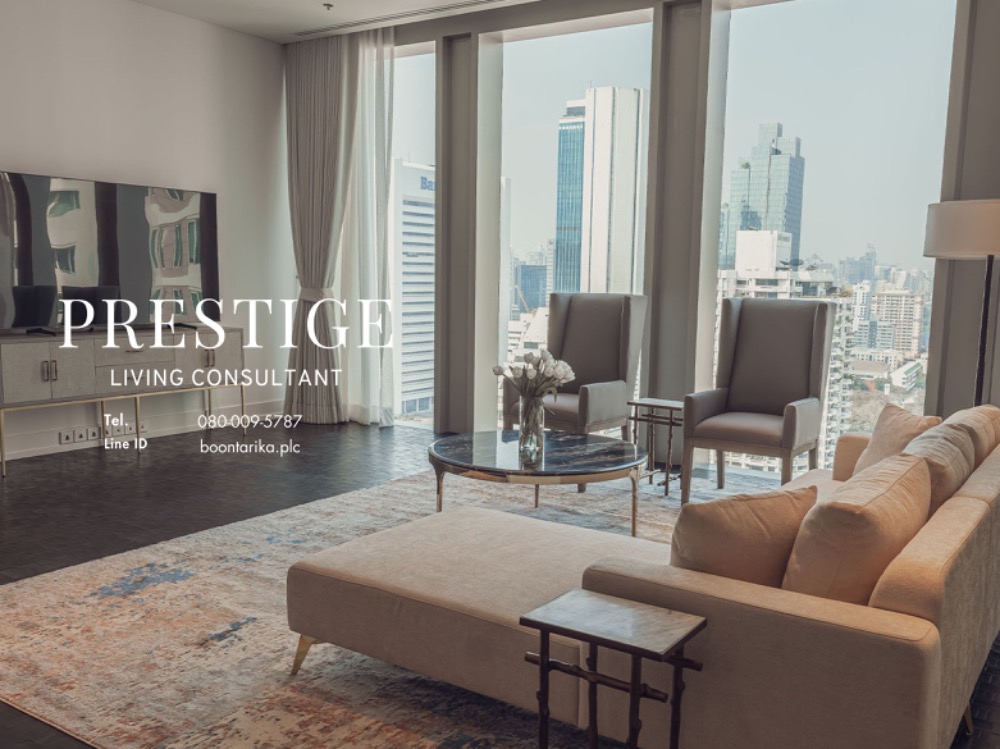 ขายคอนโดสาทร นราธิวาส : 📌For SALE ขาย | The Ritz Carlton  - 3BR  212.47sqm, 81.5 MB