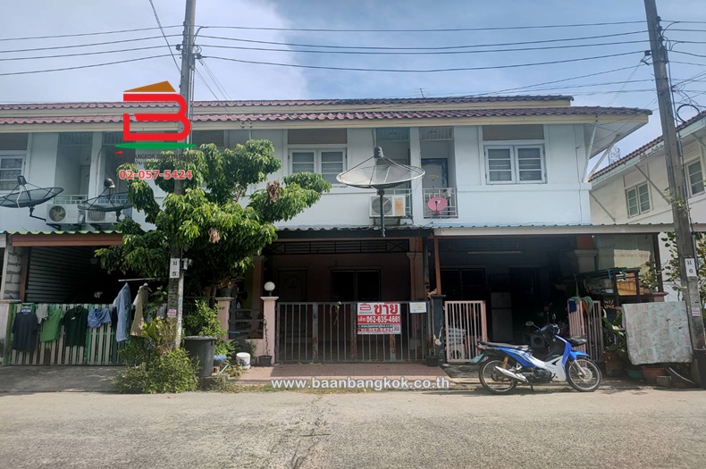 For SaleTownhouseNawamin, Ramindra : Townhouse, Wongkorn Village 3, area 16 sq m, near Wongkorn Market, Hathai Rat Road, Sam Wa Tawan Subdistrict, Khlong Sam Wa District, Bangkok