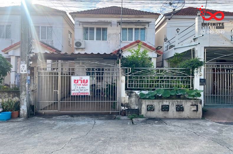 For SaleTownhouseMin Buri, Romklao : 2-story townhouse for sale, Amornsap, Liapwaree Road.