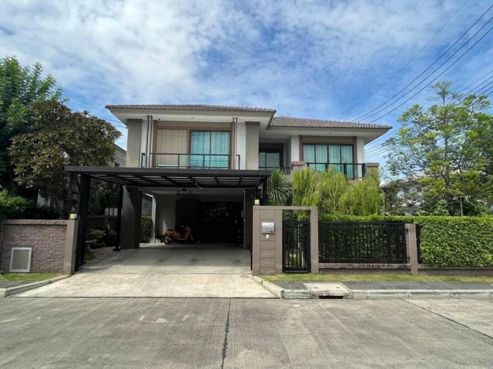 For SaleHouseChaengwatana, Muangthong : Passorn Chaengwattana-ChaiyapruekReady to move full furnished Can walk to SISB international School Nonthaburi (1.5 km)