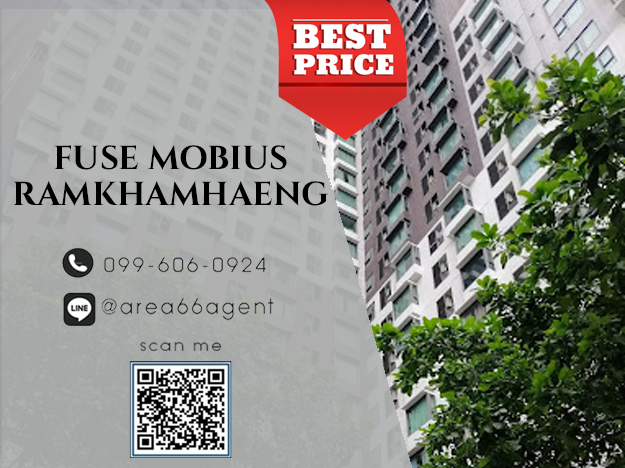 For SaleCondoRamkhamhaeng, Hua Mak : 🔥 For sale!! Condo Fuse Mobius Ramkhamhaeng