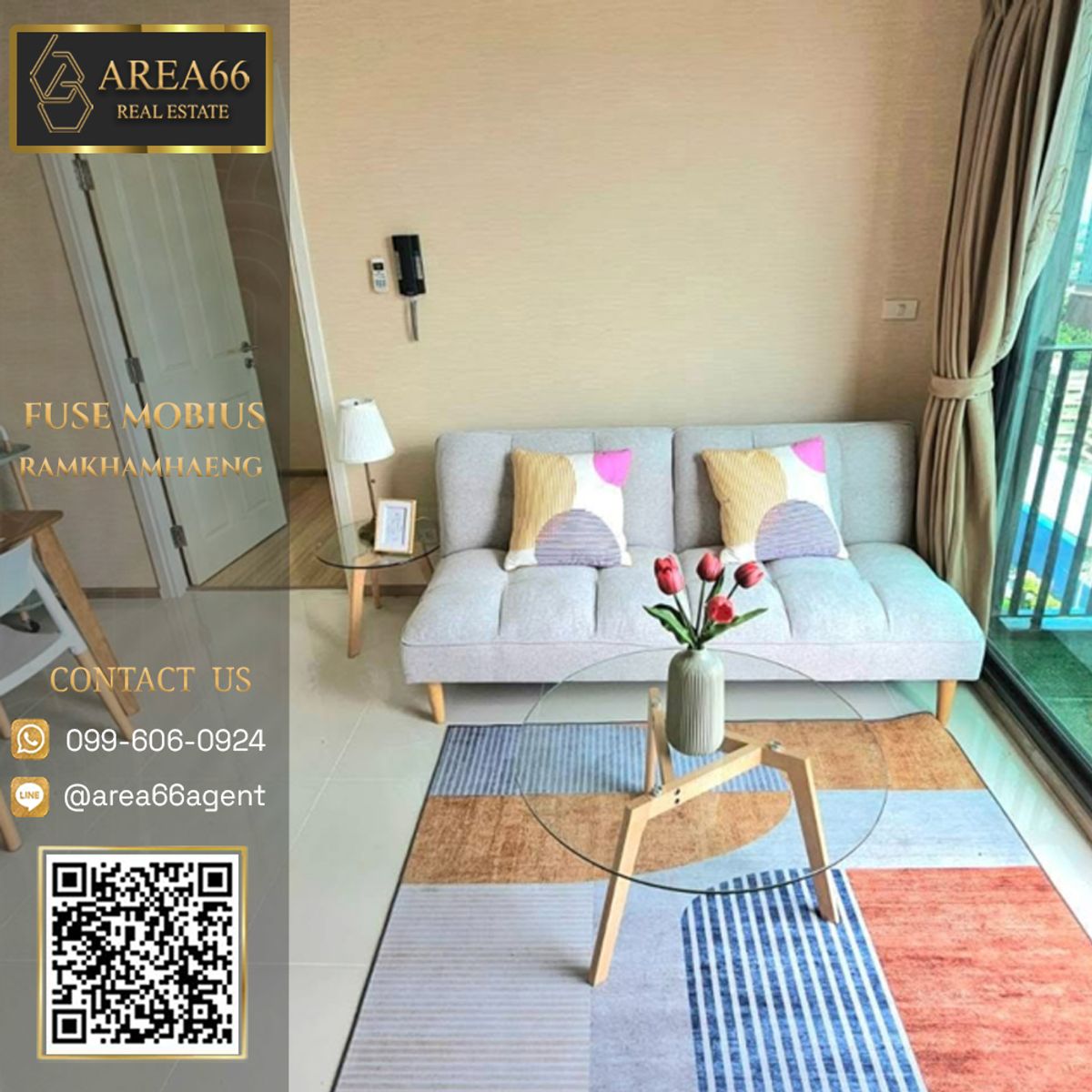 For SaleCondoRamkhamhaeng, Hua Mak : 🔥 For sale!! Condo Fuse Mobius Ramkhamhaeng