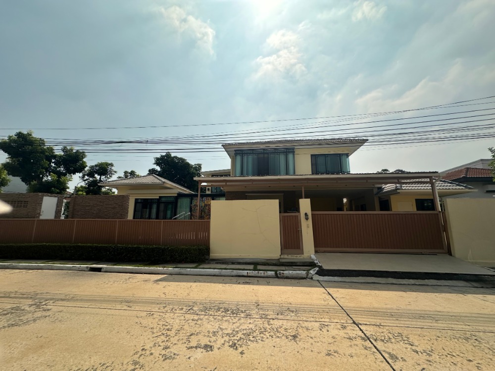 For SaleHouseRama 2, Bang Khun Thian : Selling below cost! Luxury decorated house with special price at Manthana Rama 2-Thian Talay.