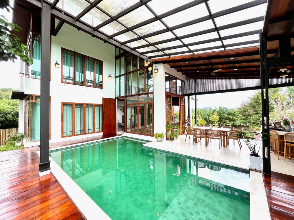 For SaleHouseChiang Mai : 🏡For sale and Rent New Private Pool villa in Maerim Usable area : 1,420 SQM.