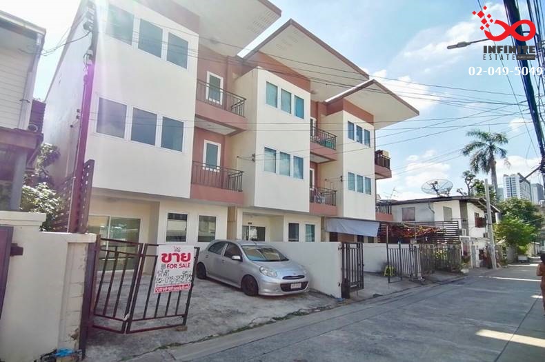 For SaleTownhomeBang Sue, Wong Sawang, Tao Pun : Townhome for sale, 3 floors, 24.7 square meters, Pracharat Sai 1 Road, Soi Khao Lam.