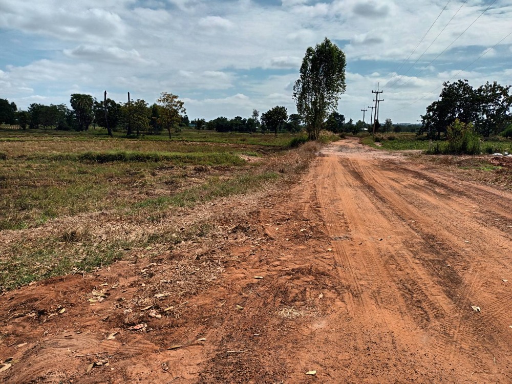 For SaleLandKorat Nakhon Ratchasima : agricultural land or speculate Or keep it as an inheritance for your children and grandchildren. Cheap price, 6 rai, Laem Thong Subdistrict, Nong Bun Mak District, Nakhon Ratchasima.