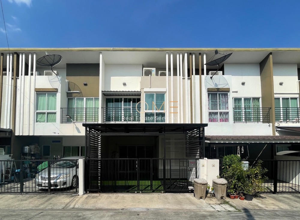 For SaleTownhouseBangna, Bearing, Lasalle : Single house Citysense Bangna Km.10. / 3 bedrooms (for sale), Citysense Bangna Km.10 / Detached House 3 Bedrooms (FOR SALE) CJ347