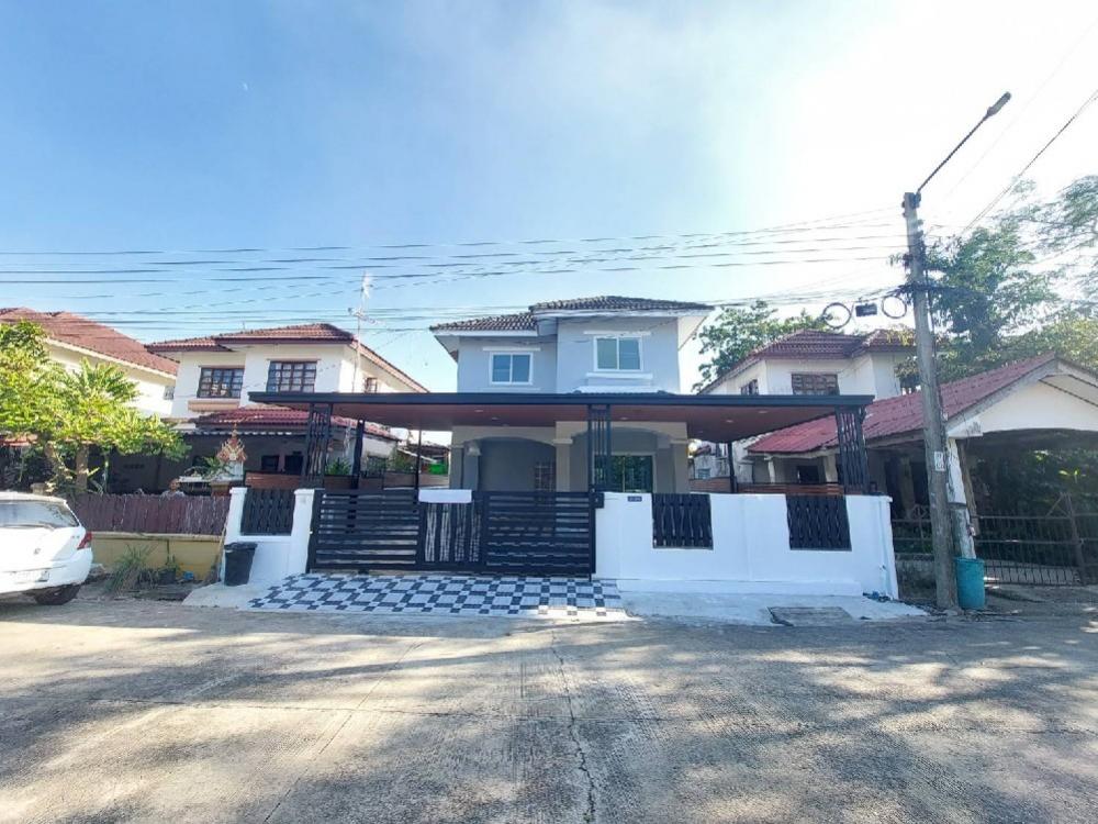 For SaleHouseNawamin, Ramindra : 2-story detached house, KC.Garden Home Village, KC.Garden Home, Nimitmai, Khlong Sam Wa, Phraya Suren, Hathairat, along Khlong Song, Safari World, Fashion Island, Minburi, Mitmaitri, Pracha Ruamjai, Suwinthawong, Ramkhamhaeng, Lam Luk Ka, Sai Mai.