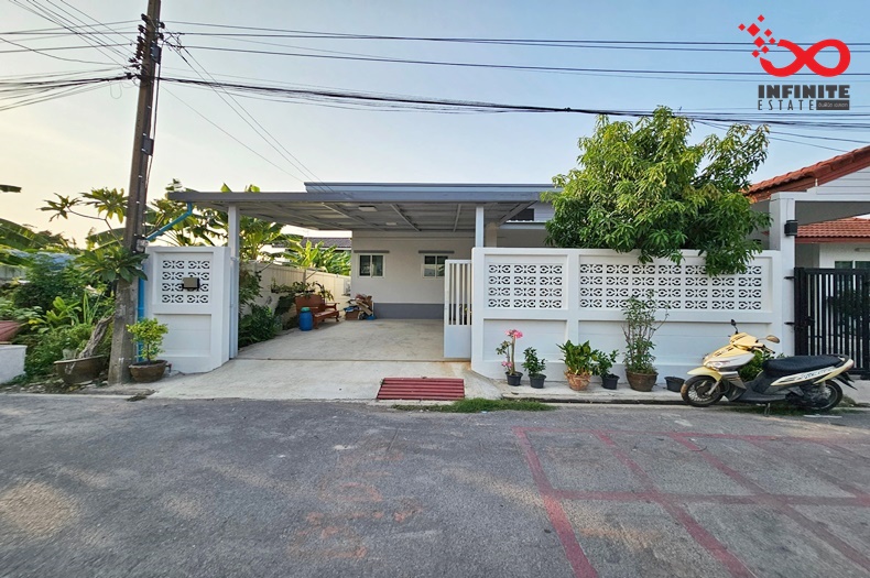 For SaleHouseKasetsart, Ratchayothin : Single-storey detached house for sale, area 50 square meters, Ramintra-Khubon Road 27.