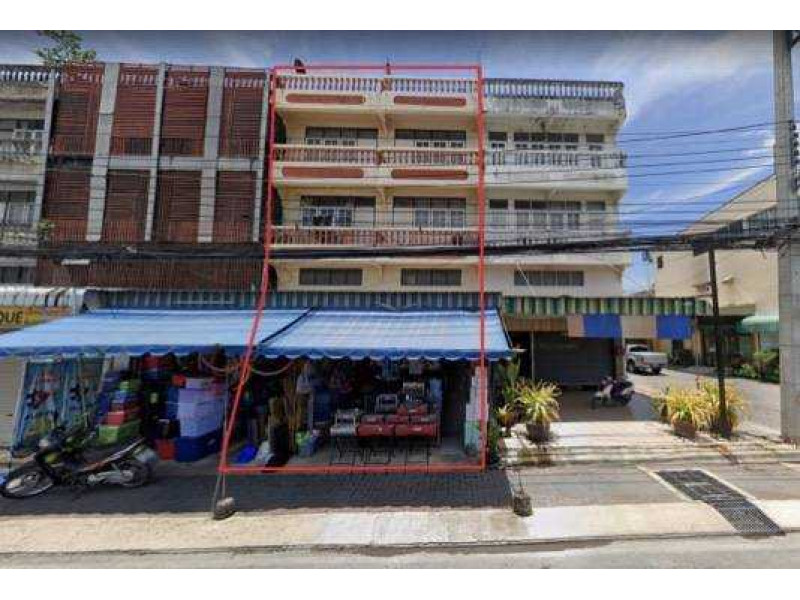 For SaleShophouseCha-am Phetchaburi : L080628 Commercial building for sale Near Cha-am beach, 2 bedrooms, 2 bathrooms, Phetchaburi