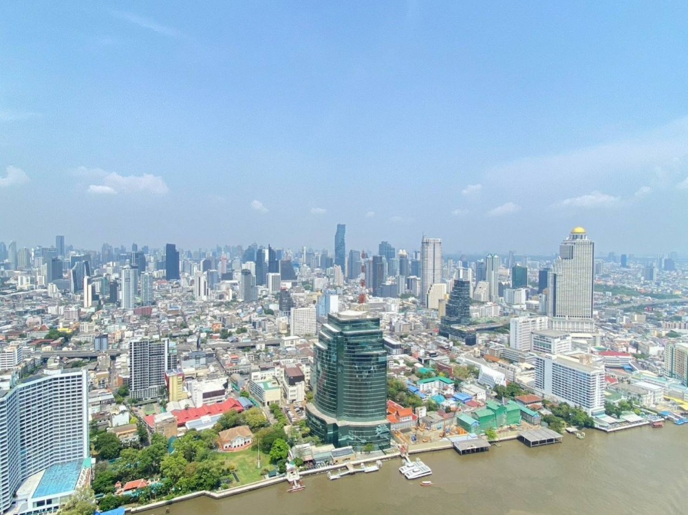 For SaleCondoWongwianyai, Charoennakor : ● High floor ● 45+ Floor type 01 144.89 sq.m. | 3 beds, Chao Phraya River view | Near Icon Siam 1 min., BTS Krung Thonburi 2 mins.