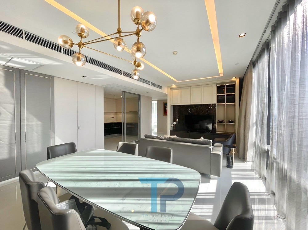 ให้เช่าคอนโดสาทร นราธิวาส : Condo The Bangkok Sathorn type 2 Bed 2 Bath *view 270 degrees for rent 130,000/m. | 📞 𝗧𝗲𝗹./𝗟𝗶𝗻𝗲. 𝟬𝟲𝟮-𝟲𝟵𝟰-𝟭𝟳𝟵𝟰