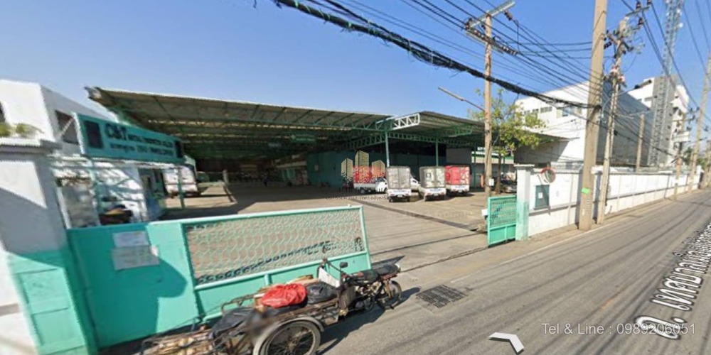 For RentFactoryRathburana, Suksawat : Factory/office for rent Purple area, Pu Chao Saming Phrai Rd. Bang Ya Phraek Subdistrict, Phra Pradaeng District, Samut Prakan, area 9,000 sq m.