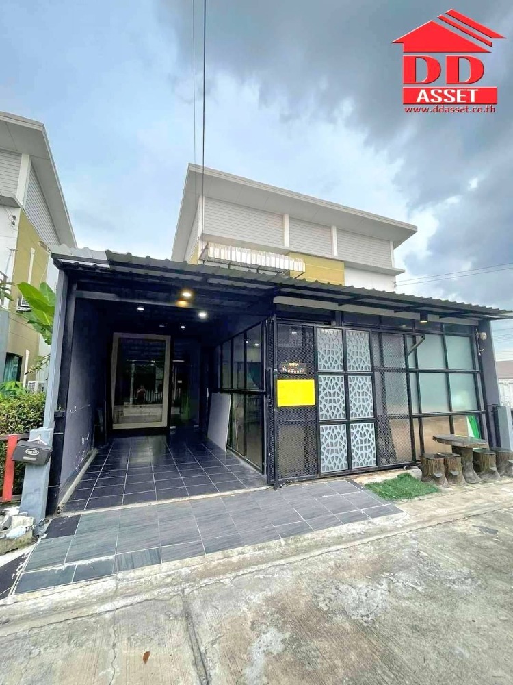 For SaleHousePathum Thani,Rangsit, Thammasat : 2-story twin house for sale, Baan Subthanee 5 Rangsit-Klong 8, Thanyaburi, Lam Luk Ka (Baan Subthanee 5 Rangsit-Klong 8), code H8014