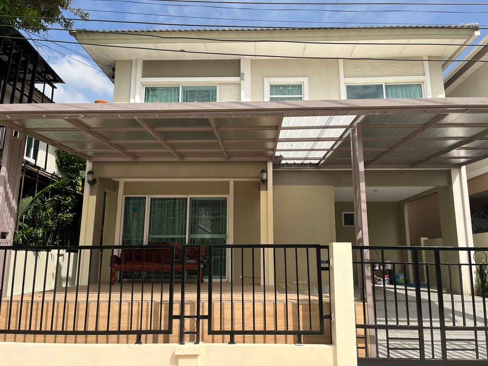 For RentHouseRama5, Ratchapruek, Bangkruai : Twin house for rent, Phasorn Pride Pinklao - Wongwaen project