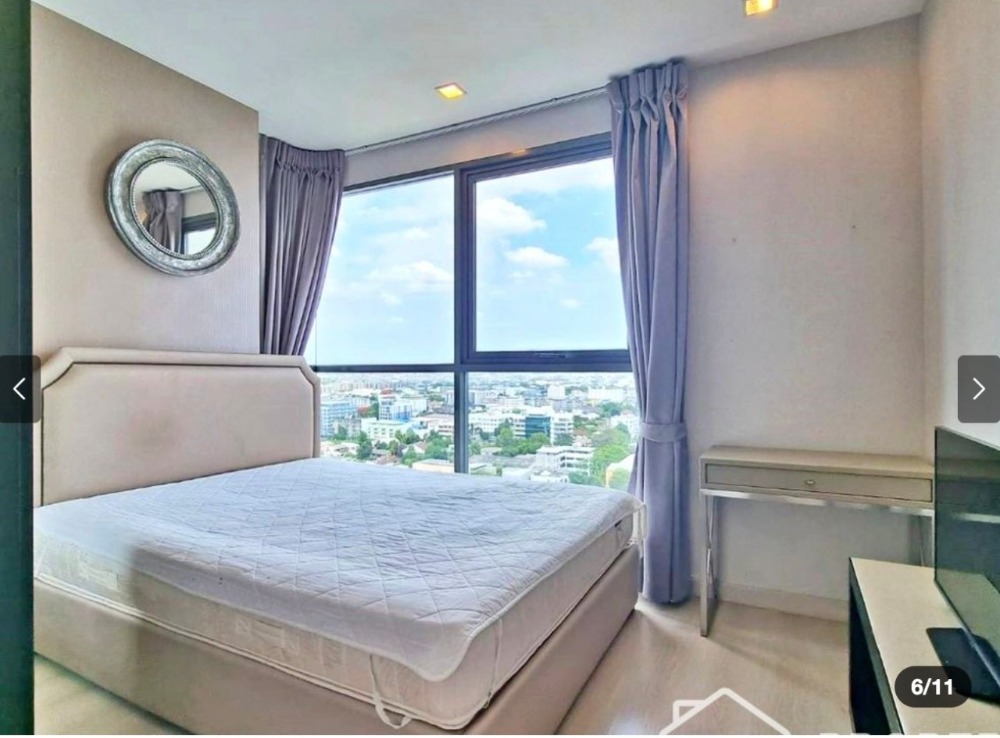 For SaleCondoOnnut, Udomsuk : Condo for sale, rare room, Ideo Mobi Sukhumvit, 2 Bed room, high floor, beautiful view.