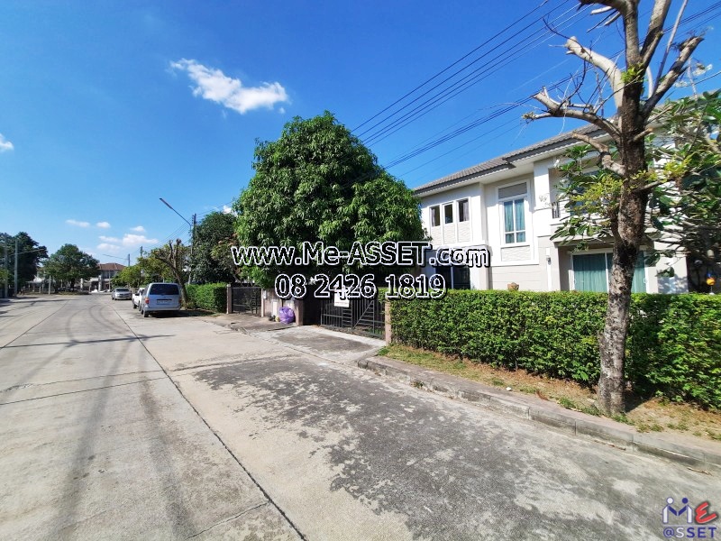 For SaleHousePathum Thani,Rangsit, Thammasat : Single house for sale in Bangkadi, Tiwanon, Rangsit areas: The Plantlight Village. Tiwanon-Rangsit The Plant Light Tiwanon-Rangsit : 2 floors 56.8 sq m : CODE NN-91309