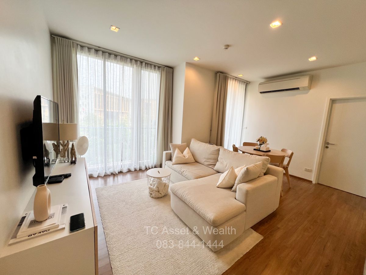 ให้เช่าคอนโดอ่อนนุช อุดมสุข : 🔥For Rent! Hasu Haus 2 Bedrooms / 2 Bathrooms 64 SQ.M, Facing North, 4th floor Building A, Newly Decorated🔥THB 48,000 / Month