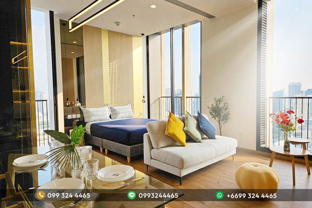 For RentCondoSukhumvit, Asoke, Thonglor : JY-R2308 - For rent Noble B19 - size 45 sq m., 1 bedroom, 1 bathroom, 38th floor.