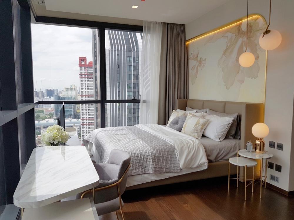 For SaleCondoRatchathewi,Phayathai : The Line Ratchathewi【𝐒𝐄𝐋𝐋】🔥2 The bedroom is elegant, bright, warm, with Paronama view, near BTS Ratchathewi. Ready to move in 🔥 Contact Line ID: @hacondo