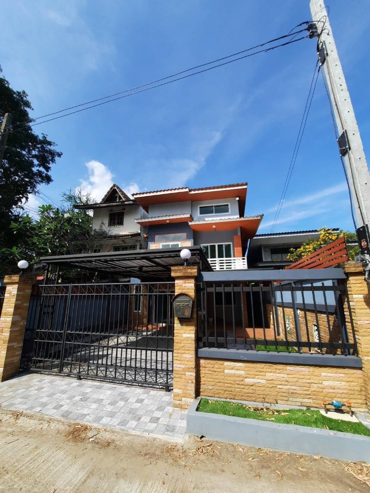 For SaleHouseNawamin, Ramindra : 2-story detached house for sale, Mahachok Village Phraya Suren16 Kanchanaphisek Road, Ramindra, Khubon, Chatuchot Expressway, along Khlong Song, Hathairat, Panya Indra, Fashion Island Pink Line