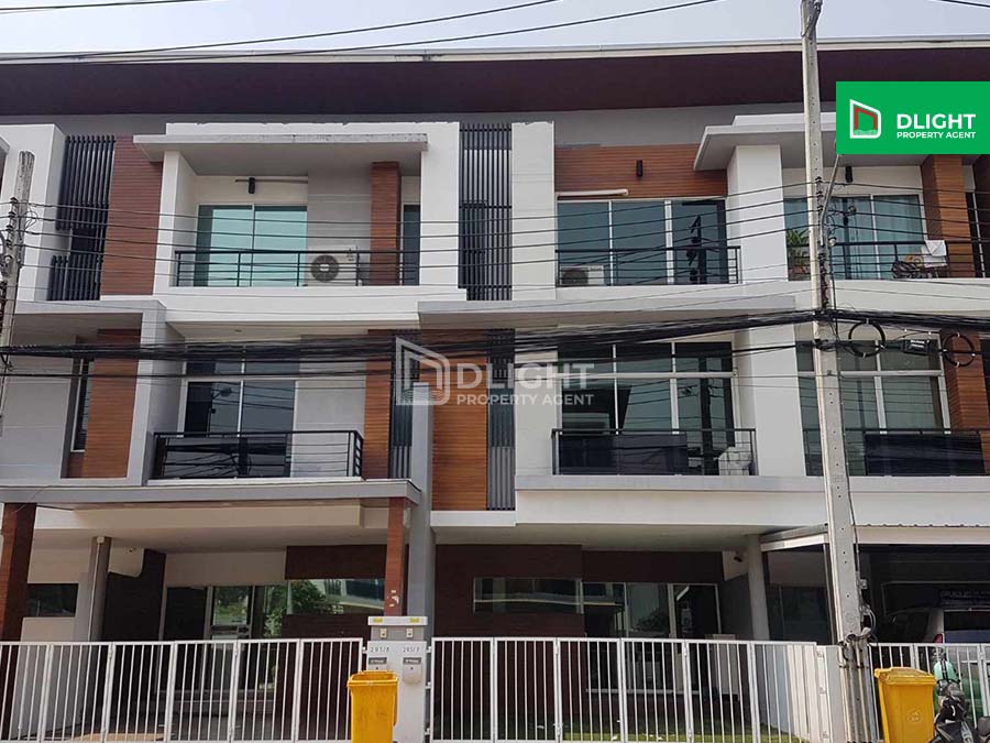 For SaleTownhouseMin Buri, Romklao : Townhouse Nirvana Cluster Ramkhamhaeng, area 20.3 sq m, 155 sq m, 2 bedrooms, 3 bathrooms, price 4.9 million baht.