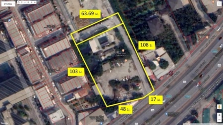 For SaleLandNonthaburi, Bang Yai, Bangbuathong : Land for sale next to Nakhon In Road, Rama 5, Nonthaburi, 4 rai 66 sq m, suitable for condominium development.