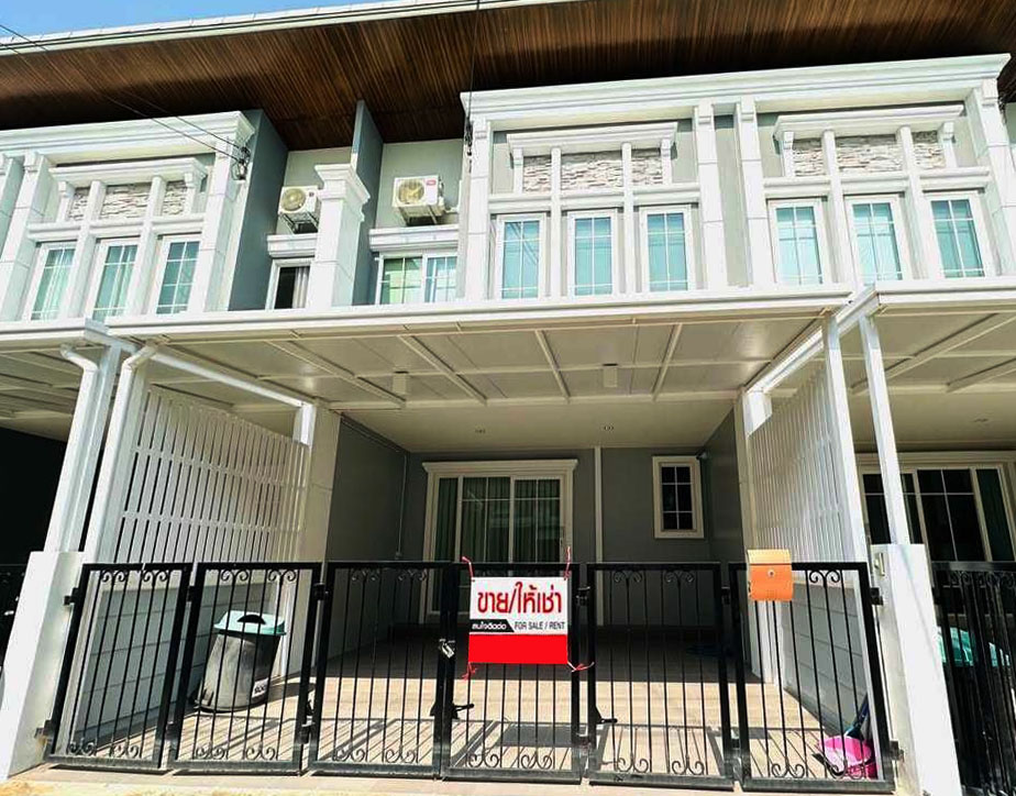 For RentTownhouseChiang Mai : Townhome for rent good location near Meechok Plaza, No.5H424