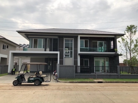 For SaleHouseNawamin, Ramindra : Single house for sale, corner house, near the garden, Sangkhapwararom Premium, Watcharapol-Chatuchot, 300 sq m., 1 ngan, 21 sq m, new phase.