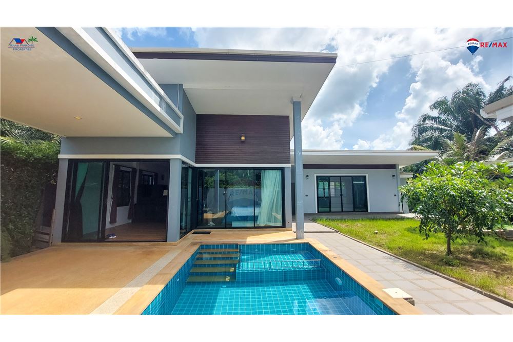 For SaleHouseKrabi : Single House with swimming pool for sale inSaithai