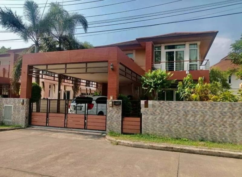 For SaleHouseSriracha Laem Chabang Ban Bueng : Second hand house for sale in Sriracha Beautiful house, fully decorated (The Boulevard Sriracha)