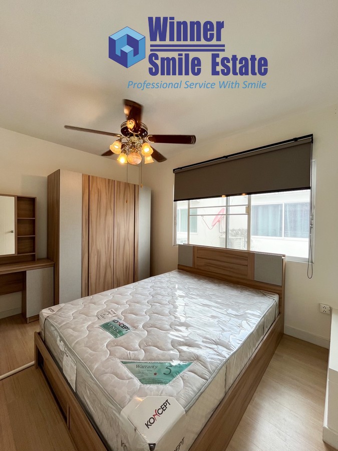 For RentTownhouseBangna, Bearing, Lasalle : Townhome for rent, Indy Bangna, Km.26, ready to move in, beautiful house, fully furnished, near ABAC Bangna