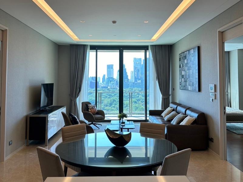 For RentCondoWitthayu, Chidlom, Langsuan, Ploenchit : For Rent The Residences at Sindhorn Kempinski Hotel Bangkok 2 Bedroom 3 Bathroom 143 sqm