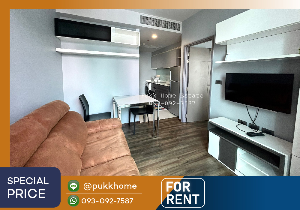 For RentCondoSukhumvit, Asoke, Thonglor : 📣Available and ready for rent Ceil by Sansiri / 34 sq m, 1 bedroom, 10th floor 📞TEL/LINE 093-092-7587