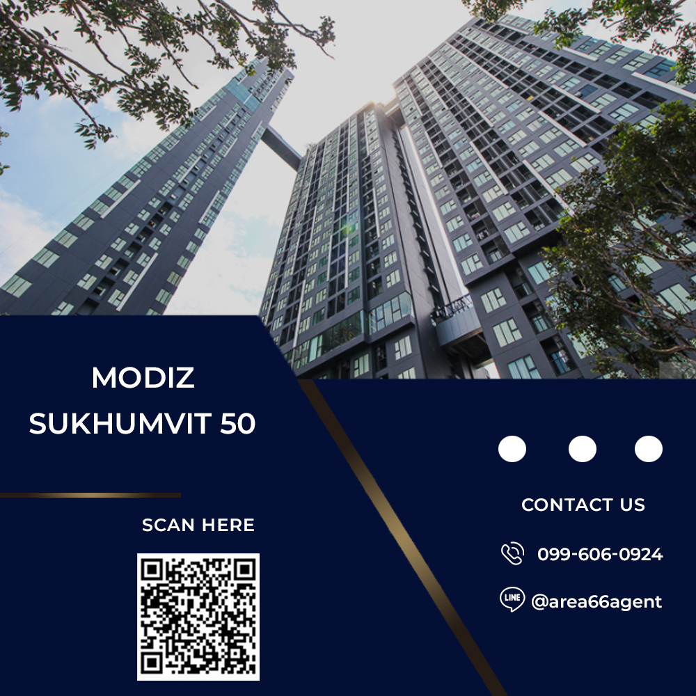 For SaleCondoOnnut, Udomsuk : 🔥 For sale Modiz Condo Sukhumvit 50