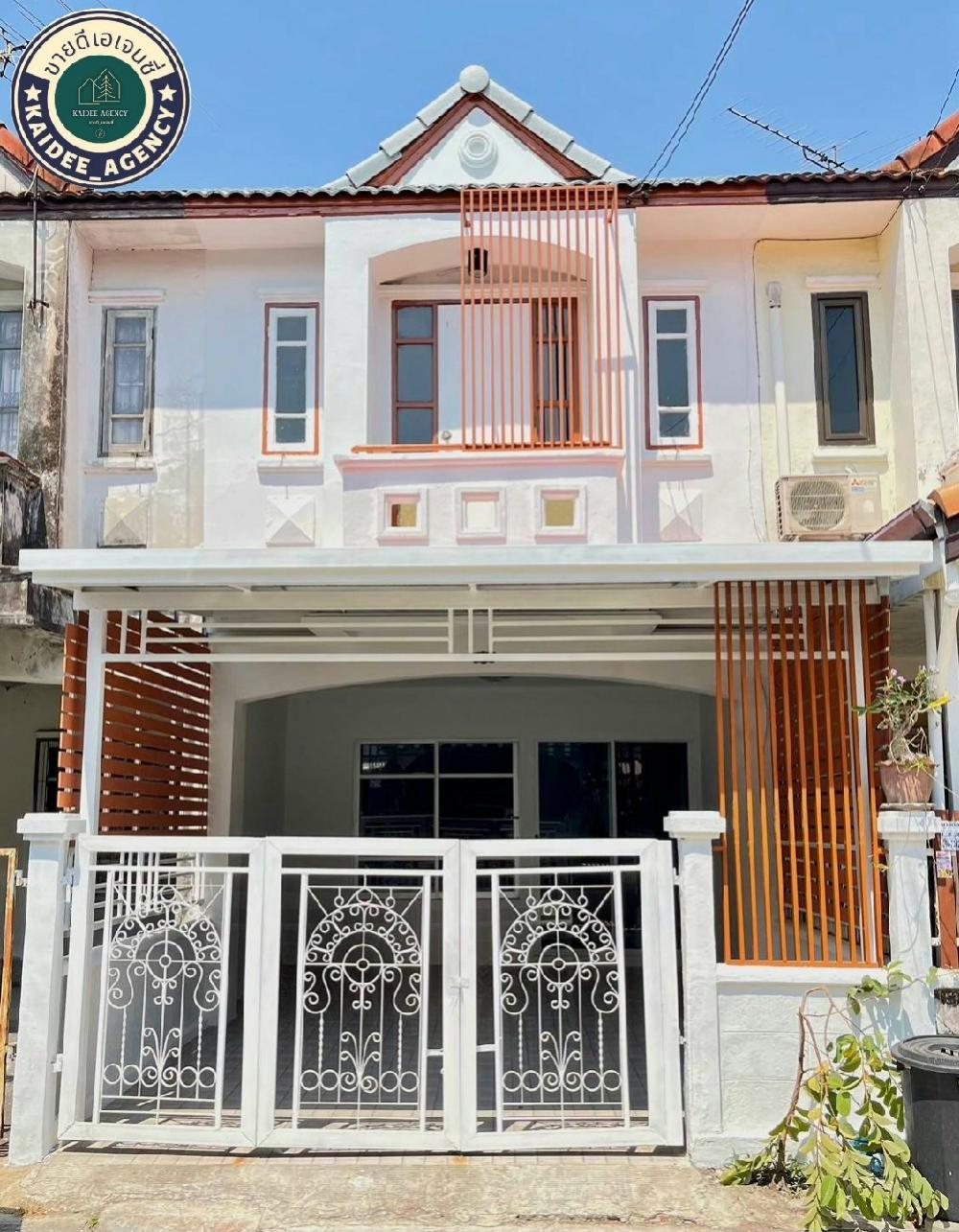 For SaleTownhouseNawamin, Ramindra : 2-story townhouse, KC Village, Ramintra 1, KC.1, Hathairat, Thai Raman, Khlong Sam Wa, Phraya Suren, along Khlong Song, Nimitmai, Hathairit, Safari World, Fashion Island, Maruay Market, Lam Luk Ka, Sai Mai, Chatuchot, Pink Line.