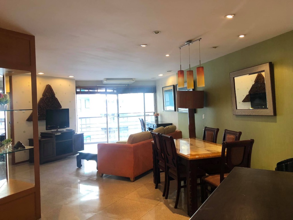 For RentCondoRama3 (Riverside),Satupadit : Condo for rent, Bangkok Garden, Soi Narathiwat 24 - Sathorn, 2 bedrooms, 2 bathrooms, 104 sq m, ready to move in.