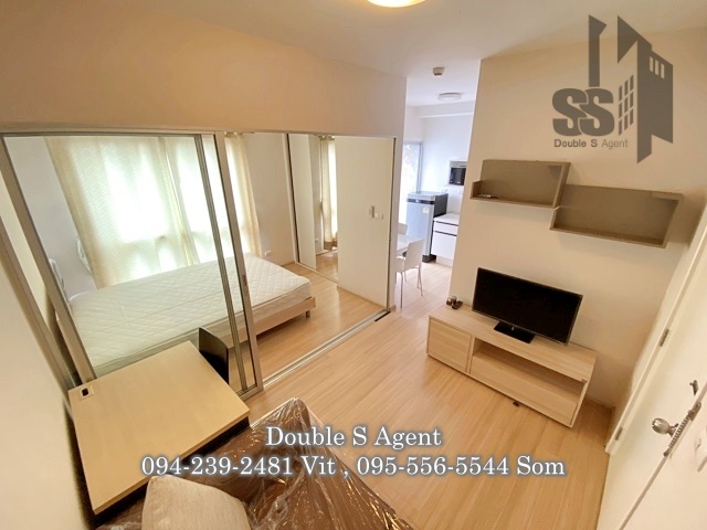 For RentCondoNonthaburi, Bang Yai, Bangbuathong : SS 085 #For rent Plum Condo BangYai Station (Plum Condo BangYai Station) size 23 sq m, Building G, 6th floor #Condo for rent, beautiful room #Not exposed to the afternoon sun #Condo for rent near Bang Yai #Condo for rent near the BTS #Condo for rent, chea